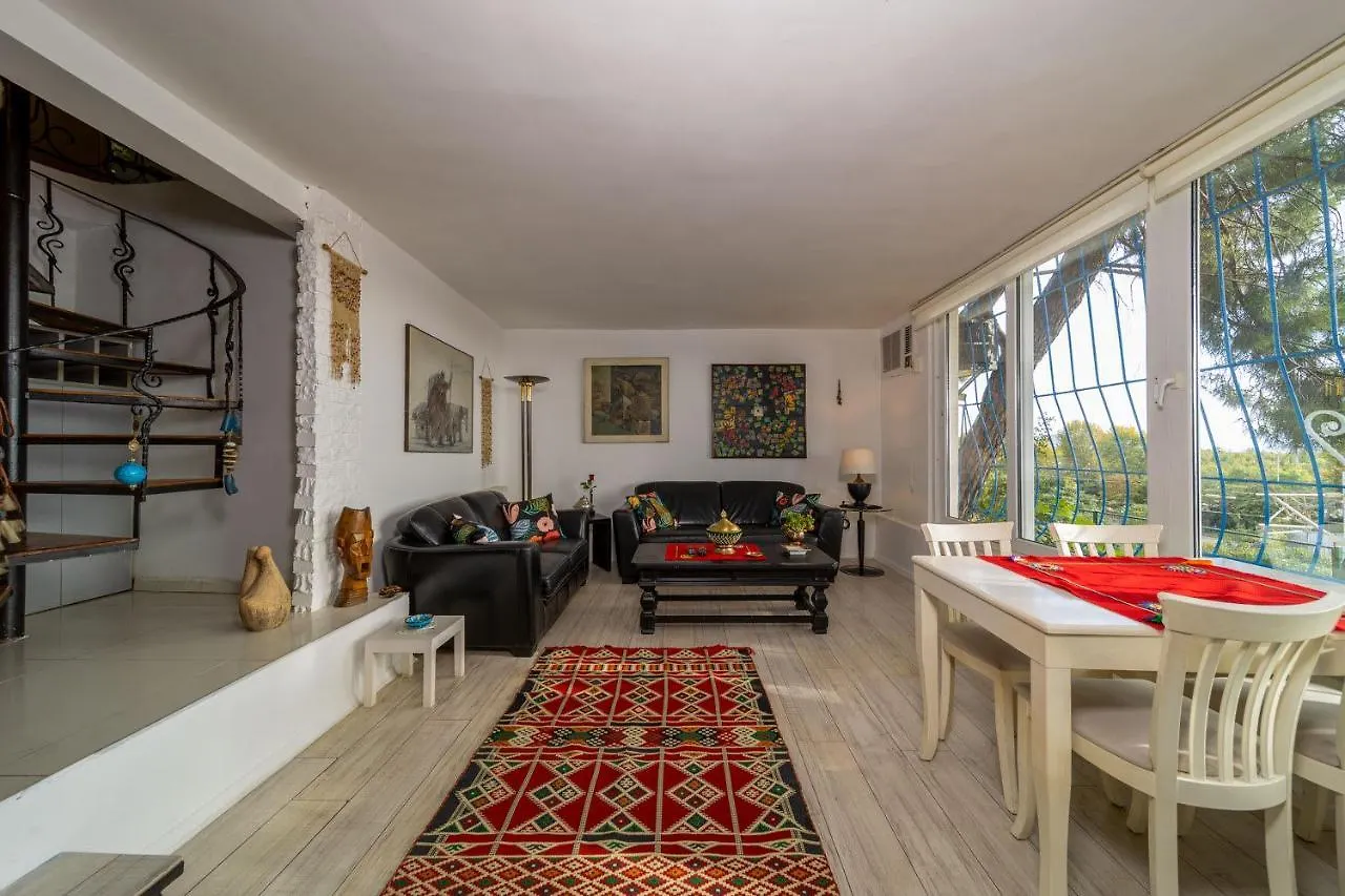 House With Tree Inside Near Sea In Maltepe Villa Isztambul
